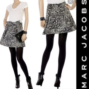 MARC BY MARC JACOBS Concrete Jungle Print Mini Skirt Size M